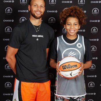 Steph Curry and Maddy